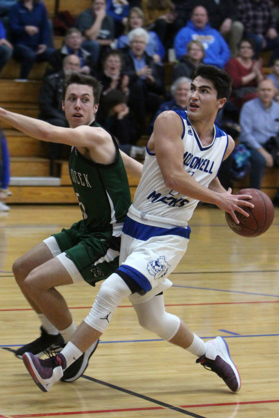 Fall Creek at McDonell boys basketball 12-14-18